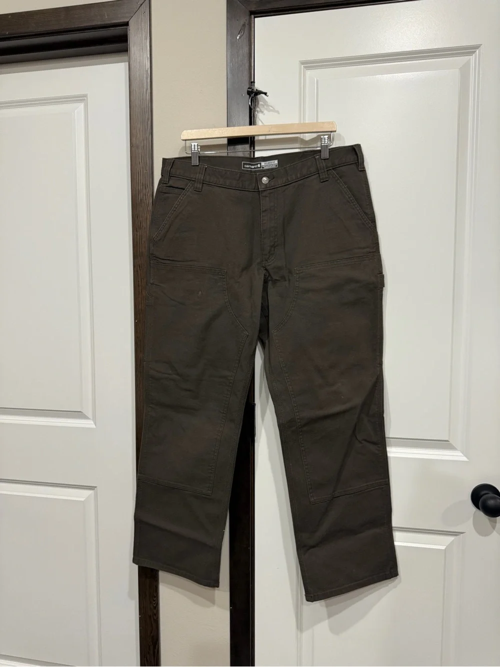 Carhartt Olive Brown Cargo Work Pants